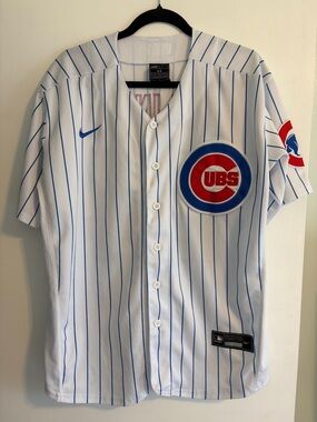 Nike Cubs Bellinger MLB Pinstripe Jersey Size 44